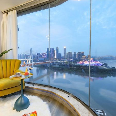 Baihong.Riverview Apartment Чунцин Экстерьер фото