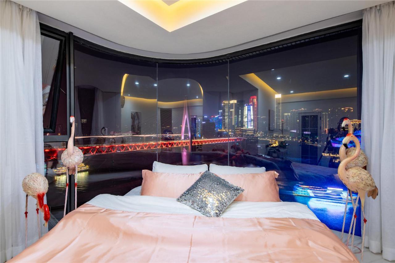 Baihong.Riverview Apartment Чунцин Экстерьер фото